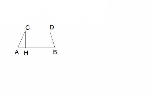 Основания трапеции равны 6 и 8, площадь равна 28. найдите высоту трапеции.( )