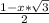 \frac{1-x*\sqrt{3} }{2}