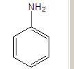 Молекулярную и структурную формулу анилина
