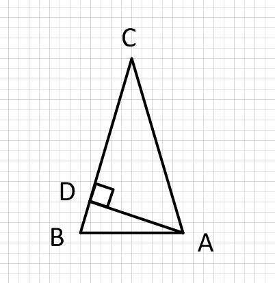 11)  в треугольнике  abc  ac=bc,  ad  — высота, угол  bad  равен&