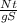 \frac{Nt}{gS}