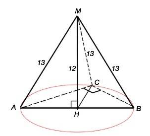 Восновании пирамиды лежит прямоугольный треугольник,один из катетов которого равен 6см.все боковые р