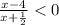 \frac{x-4}{x+ \frac{1}{2} } <0