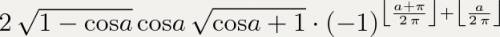 :4sina/2*cosa/2(cos^2 a/2 - sin^2 a/2)