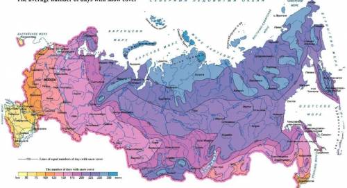 Где в россии снег лежит дольше всего?