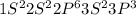 1S^{2} 2S^{2} 2P^{6} 3S^{2} 3P^{3}