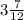 3 \frac{7}{12}