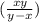 (\frac{xy}{y-x})