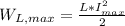 W_{L,max}=\frac{L*I_{max}^2}{2}