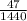 \frac{47}{1440}