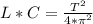 L*C= \frac{T^2}{4* \pi ^2}