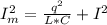 I_{m}^2= \frac{q^2}{L*C} +I^2