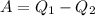 A=Q_{1}-Q_{2}