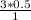 \frac{3*0.5}{1}