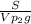 \frac{S}{Vp _{2} g}