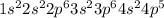 1s^22s^22p^63s^23p^64s^24p^5