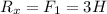 R_{x} = F_{1} = 3 H