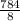 \frac{784}{8}