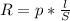 R=p* \frac{l}{S}