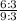 \frac{6 : 3}{9 : 3}