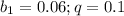 b_1=0.06;q=0.1