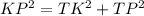 KP^{2} = TK^{2} + TP ^{2}