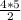 \frac{4*5}{2}