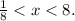 \frac{1}{8}