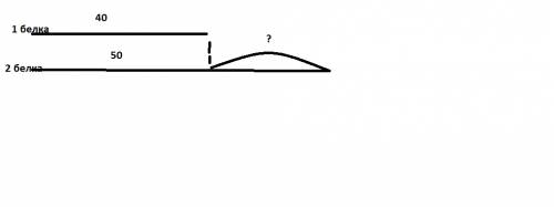 Первая белочка заготовила на зиму 4 десятка орехов,а вторая 5 десятков.на сколько меньше орехов заго