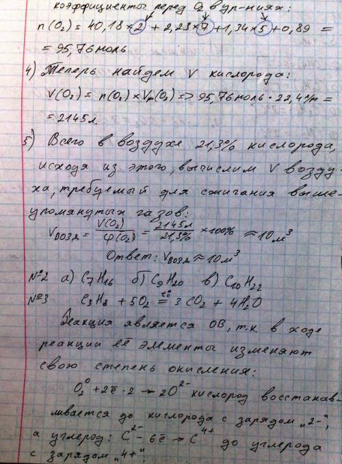 1) какой объем воздуха потребуется чтобы сжечь 1м3 природного газа(н.у.) имеющий следующий состав: 9