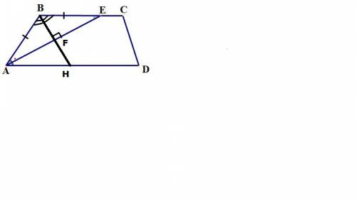 20 ! биссектрисы углов а и в при боковой стороне ав трапеции авсд пересекаются в точке f. найдите ав