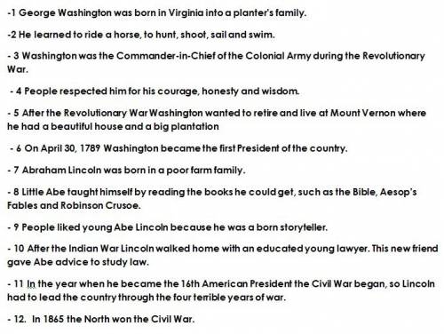 1.where was george washington born? 2.what things did he learn to do when he was a boy? 3.what did g