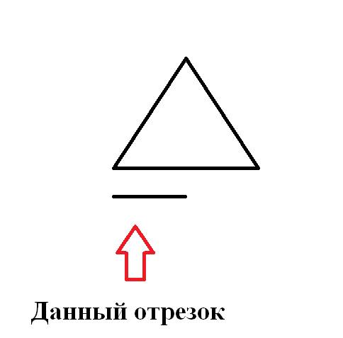 Постройте равносторонний треугольник , у которого сторона в два раза больше данного отрезка.