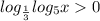 log_{\frac{1}{3}}log_{5}x0