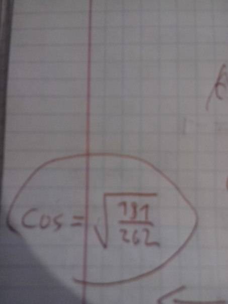 Втреугольнике abc,угол c равен 90,tga=9√181\181.найдите cosa.