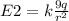 E2=k \frac{9q}{r ^{2} }