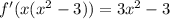 f'(x(x^2-3))=3x^2-3