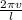 \frac{2 \pi v}{l}