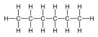 Развёрнутая формула изопентана, неопентана и гексана