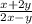 \frac{x+2y}{2x-y}