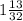 1\frac{13}{32}