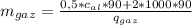 m_{gaz}= \frac{0,5*c_{al}*90+2*1000*90}{q_{gaz}}