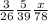 \frac{3}{26} \frac{5}{39} \frac{x}{78}