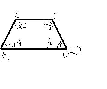 Один из углов ровнобедренной трапеции равен 162 градусов найдите остальныйуглы