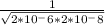 \frac{1}{ \sqrt{2*10^-6*2*10^-8}}