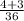 \frac{4+3}{36}