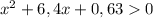 x^{2}+6,4x+0,630