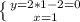 \left \{ {{y=2*1-2=0} \atop {x=1}} \right.