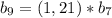 b_9=(1,21)*b_7