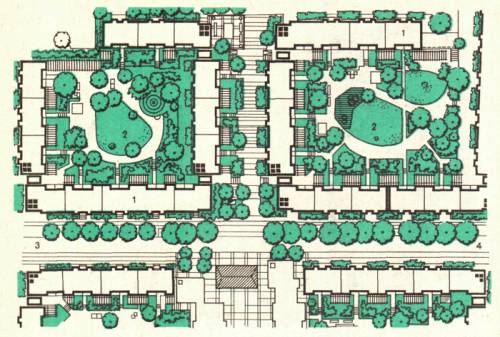 Жизненная составить план озеленения микрорайона